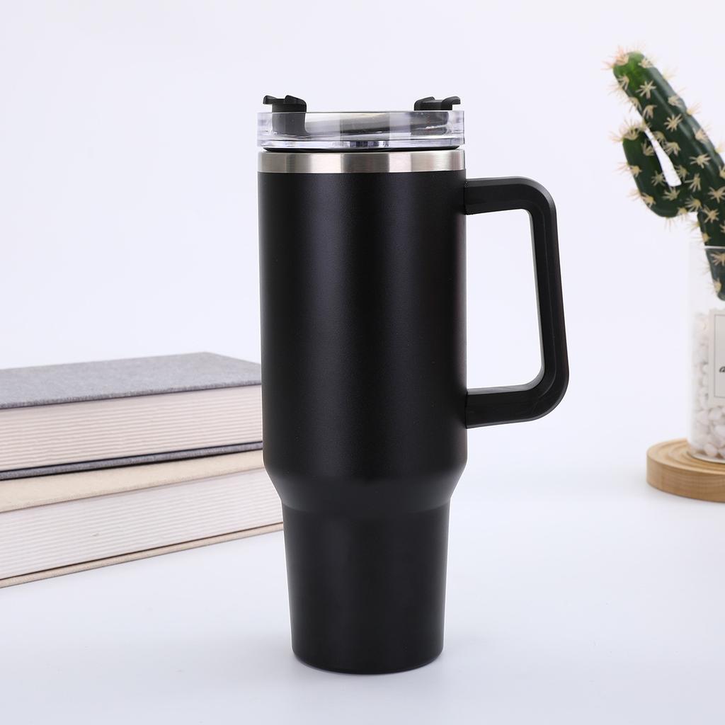 40 Oz Tumbler Custom logo Cup Stainless Travel Mug 40oz Tumbler With Handle Cup with Lid and Straw Custom Travel Mug