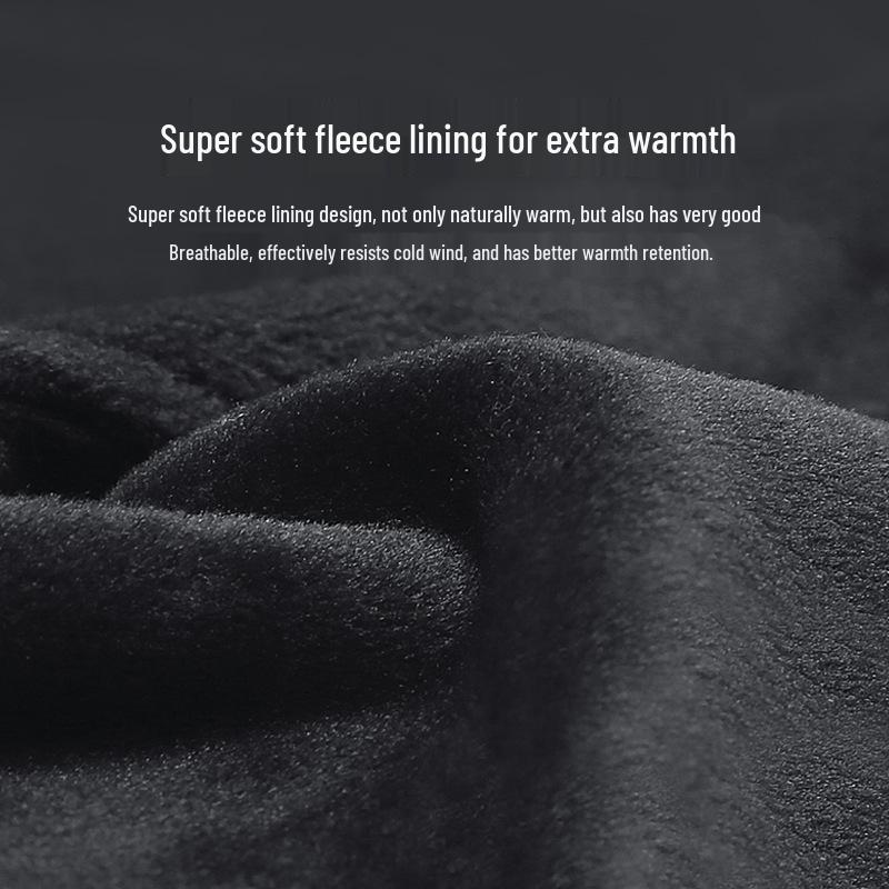 Men's & Women's Touchscreen Winter Cycling Gloves: Windproof, Fleece-Lined, Ski-Ready