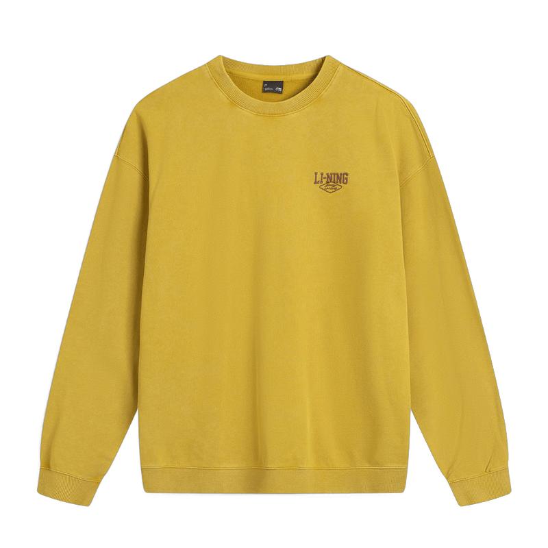 Li-Ning Men s Crew Neck Pullover Sweatshirt M
