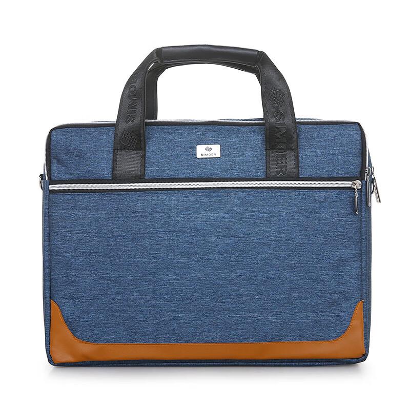 SIMOER SL-8142 Large Capacity Canvas Laptop Backpack Briefcase