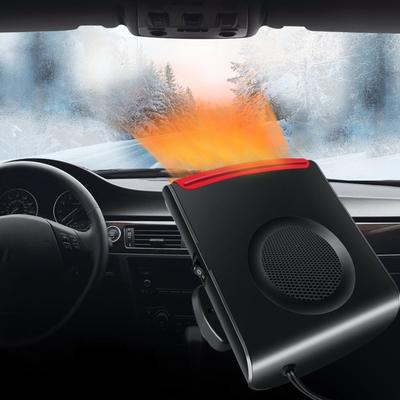 Portable 12V Car Heater Cigarette Lighter Windshield Defroster & Defogger 2 In 1 Fast Heating/Cooling Heater Demister