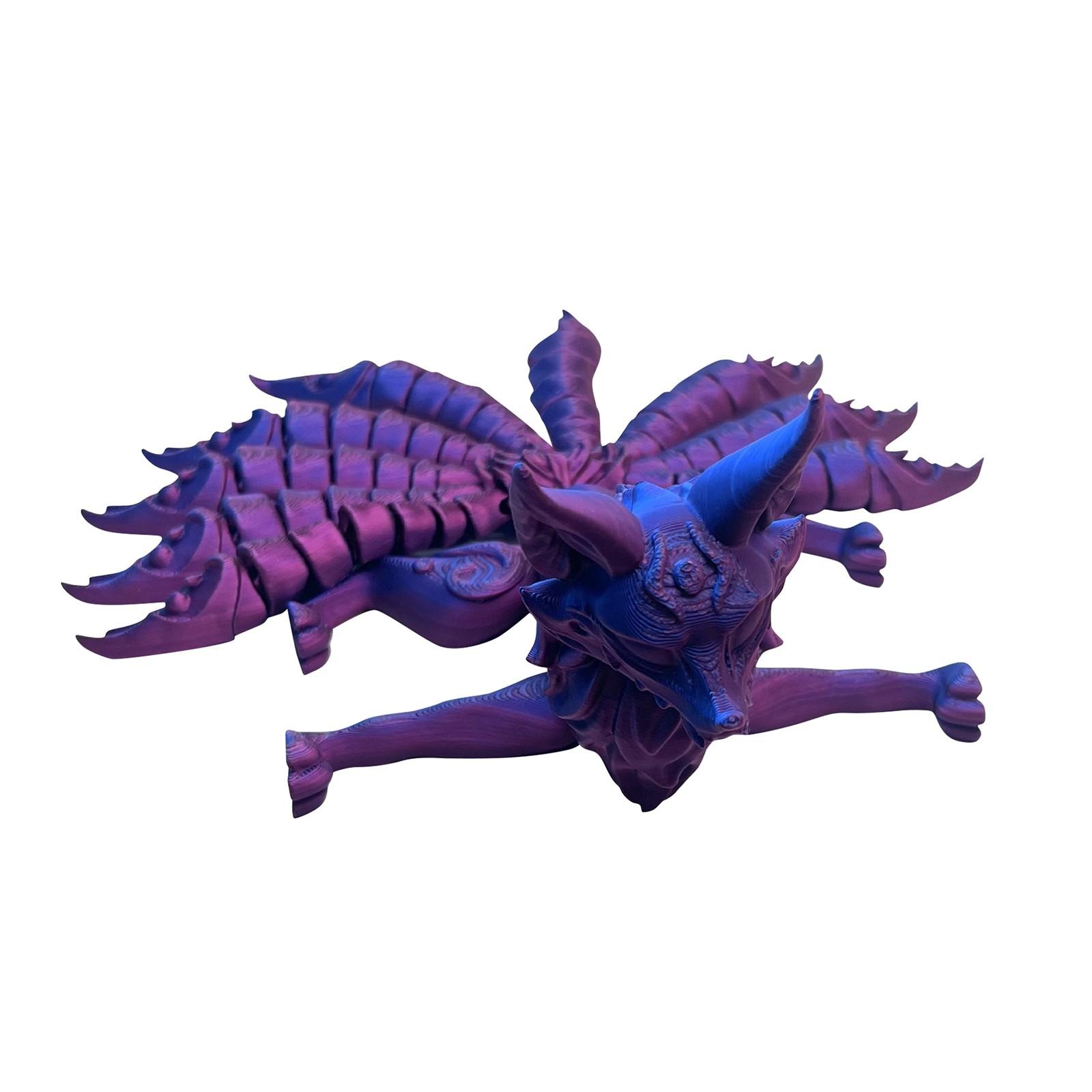 

3D печатные декоративные игрушки, подвижные печатные игрушки с животными, креативные декоративные украшения One Size