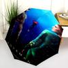 Aquaman Deep Sea Clash Folding Umbrella Travel Suitable For All Seasons Umbrella Printing Gift