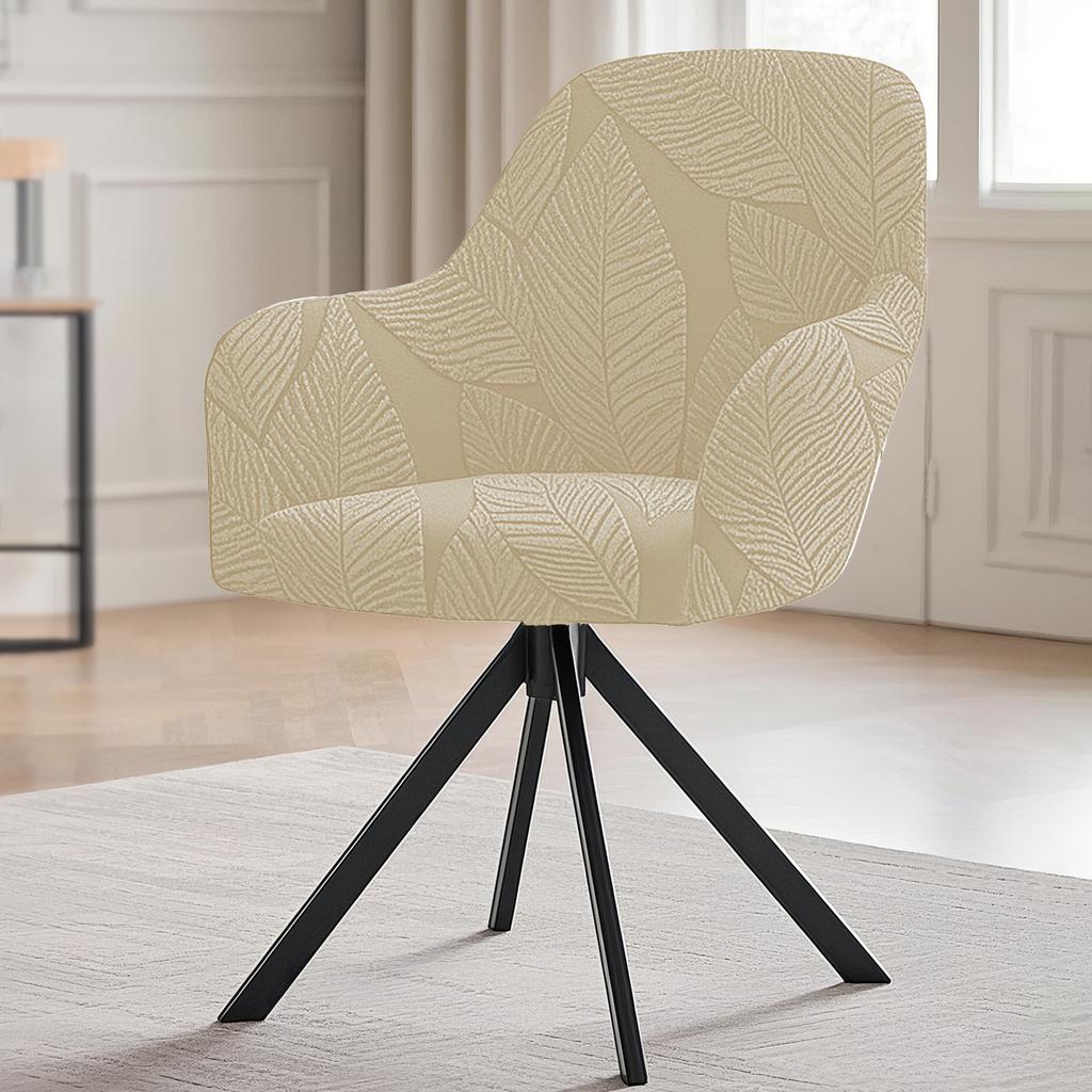 1/24/6Pcs Jacquard High Arm Chair Covers Stretch Spandex Dining Room Chair Slipcovers For Banquet El All-Inclusive Seat Case