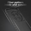 For OnePlus 12R 5G/Ace 3 5G Case Hard PC Phone Cover Splicing Carbon Fiber Texture