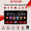 2Din Android Car-Play Car Radio,Toyota Corolla Verso Spacio E120 2001-2007,Multimedia Player Head Unit Stereo GPS Navigation BT WIFI,2+32GB