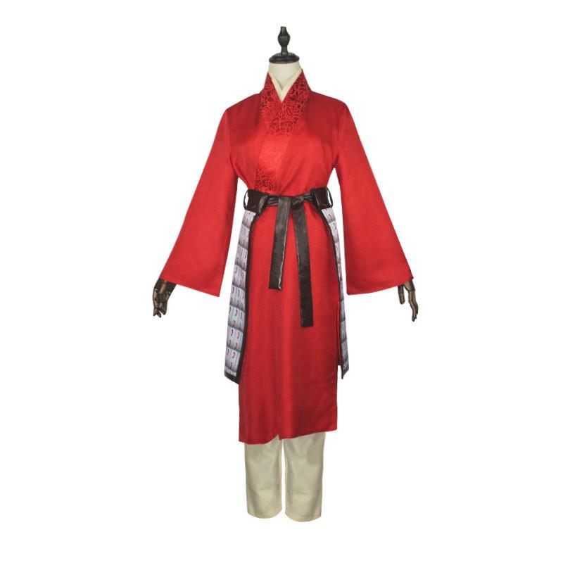 Mulan Children's Live-Action Cosplay Costume - Tomboy Performance Role-Playing Outfit