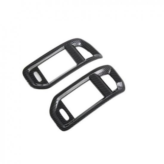 Carbon Fiber Front Air Outlet Vent Cover Trim For Dodge Ram 1500 TRX