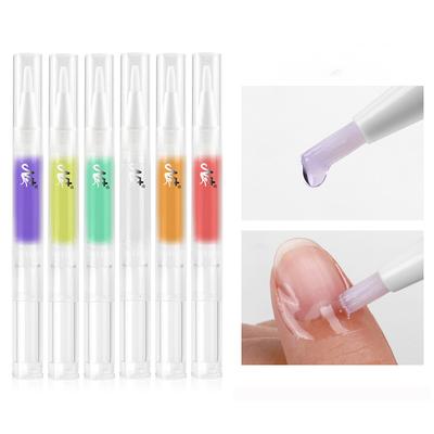 Nail Cuticle Oil Pen Fruit Flavor Cuticle Revitalizer Treatment Manicure Soften Pen Nail Care Kit Manicure Art Nourishment Oil