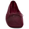 Zara Comfortable Versatile Bow Decor Mesh Ballet Flat Casual Shoes Women Flats Crimson 12527510-38