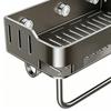 Shower Suction Shelf Wall Basket With Drainage Holes Shower Basket Suction Cup With Hooks And Towel Bar For Home Kitchen Pantry