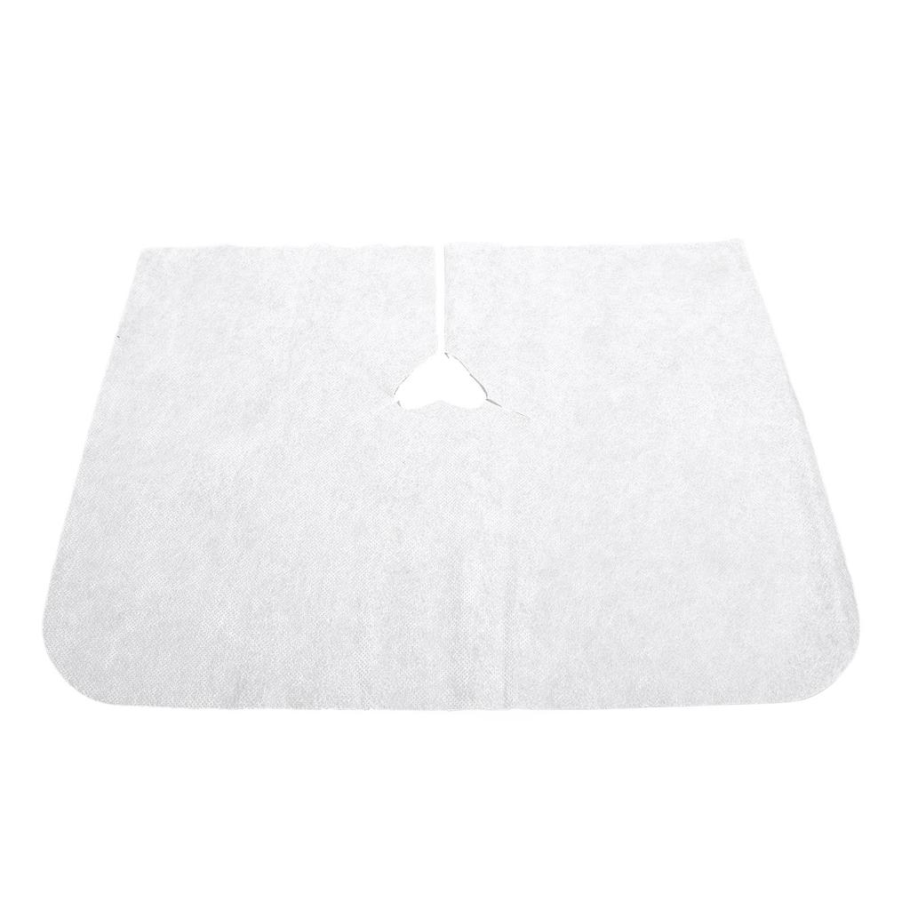 200Pcs Massage Face Cover Disposable Comfortable Headrest Covers Fabric White for Home Salon