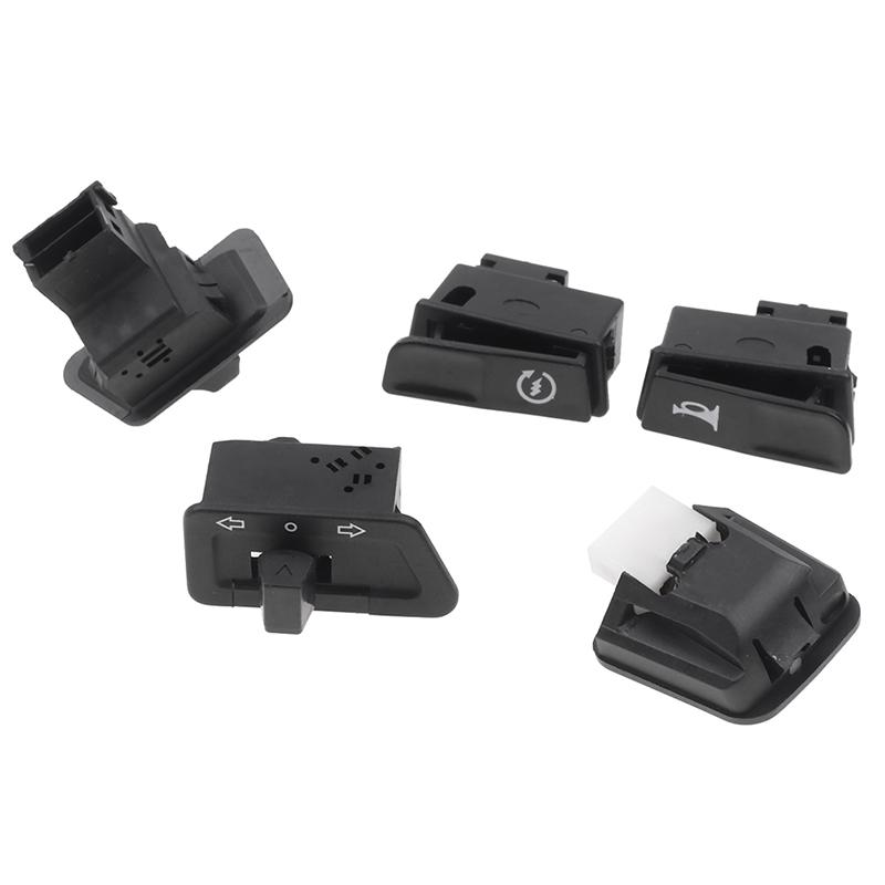 5Pcs/Set Start Switch Horn Light Five Major Switches Turn Signal Button Switch