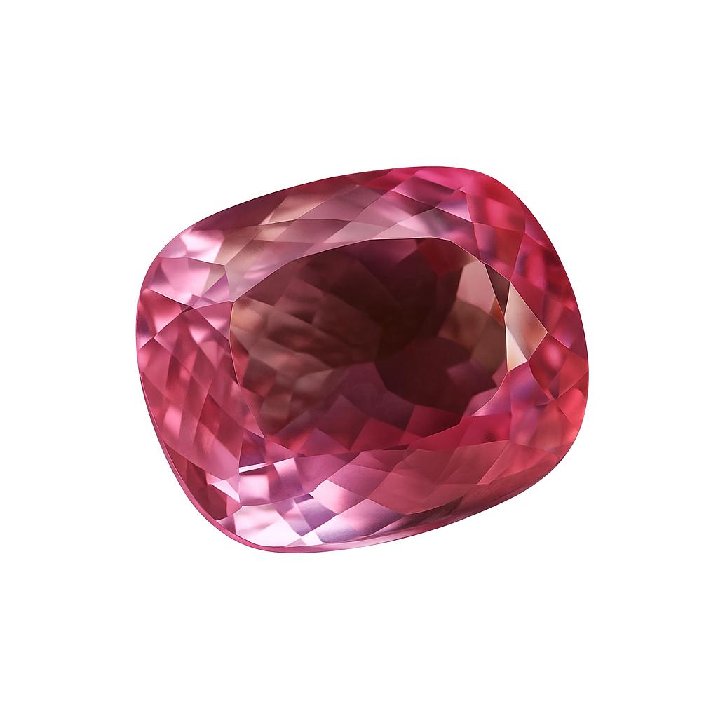 Natural Pink Sapphire Loose Gemstone Sri Lanka 15 Ct Cushion Cut September Birthday Birthstone