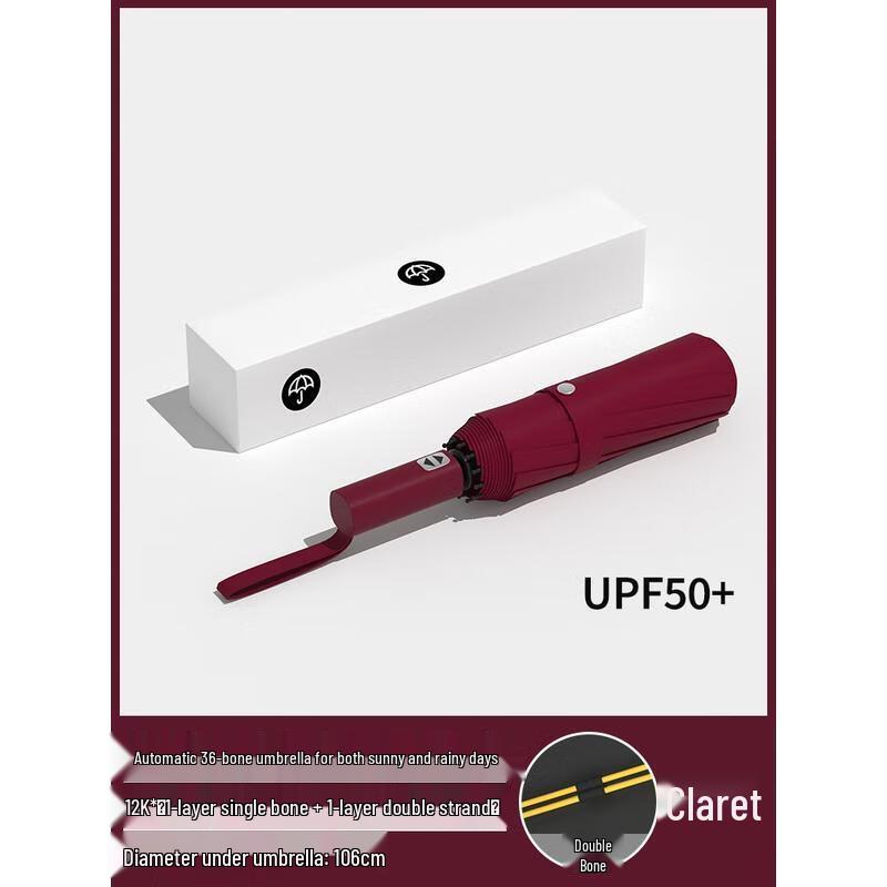 Handunyou All-Weather Automatic Windproof Folding Umbrella