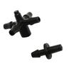 Drip Irrigation, 5 Way Hose Divider, 4 Way Cross Connector, Garden Arrow Adapter, Barbed Connector 50Sets Of Sets