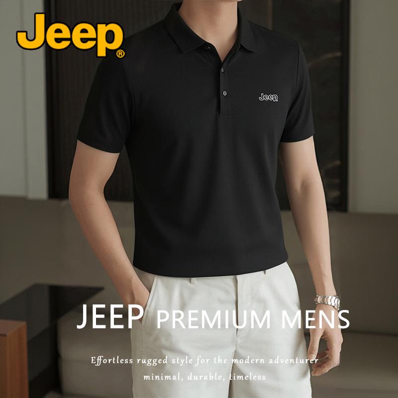 Jeep Men s Cooling Ice Silk Polo Shirt M