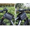 Large Capacity Waterproof Bicycles Front Top Tube Pouch Pannier Bike Phone Mount Holder Handlebar Bag with Touch Screens