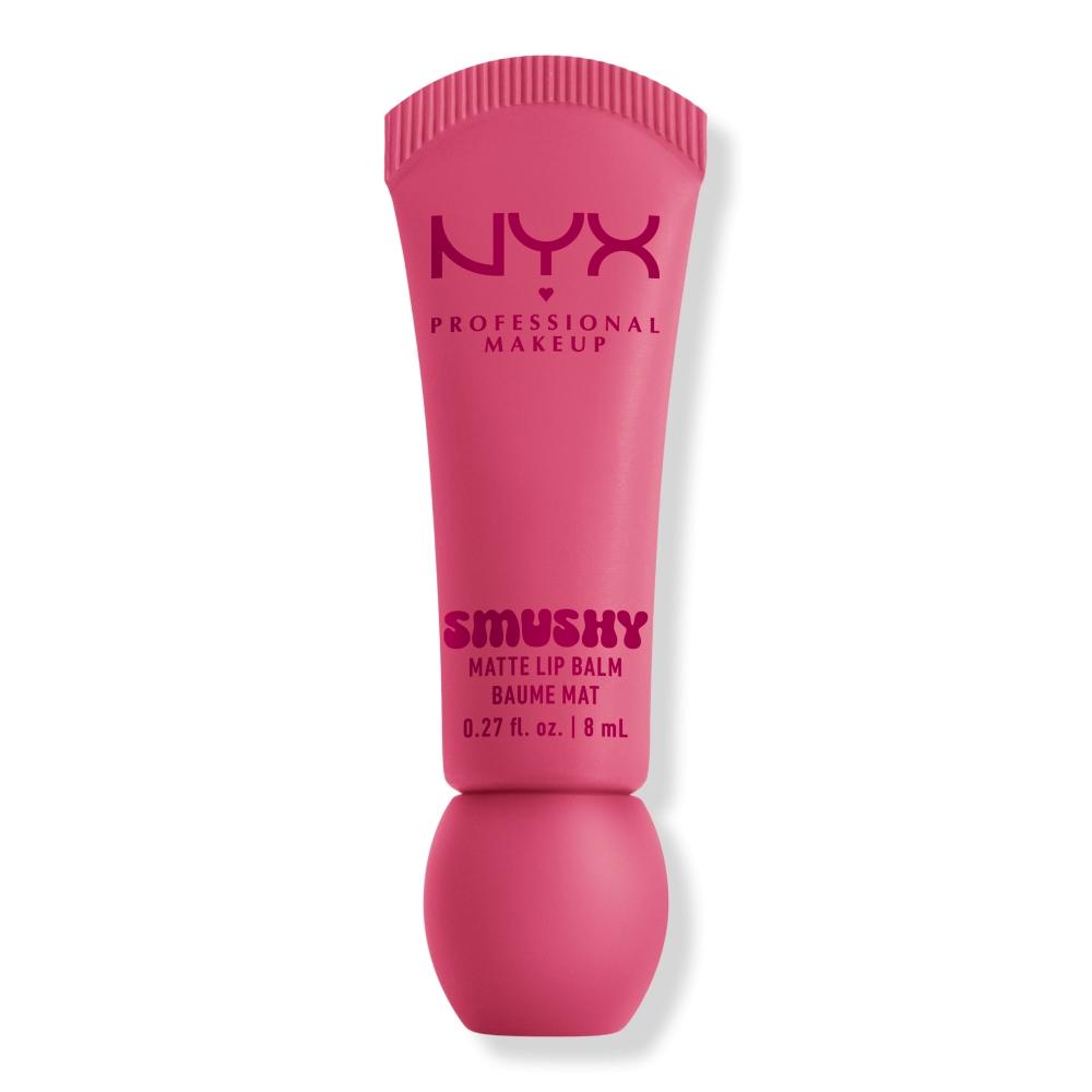 

Матовий бальзам для губ Nyx Professional Makeup Smushy 0.27 унції Smile(soft nude)
