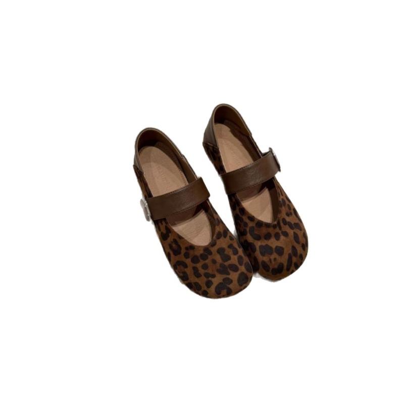Mary Jane Shoes Women's Autumn New Retro Inner Height Increase Soft Sole Shallow Mouth Single Shoes