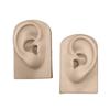 Silicone Ear Model for Piercing Practice and Jewelry Display Realistic Left and Right Human Ear Simulation Ears Replicas