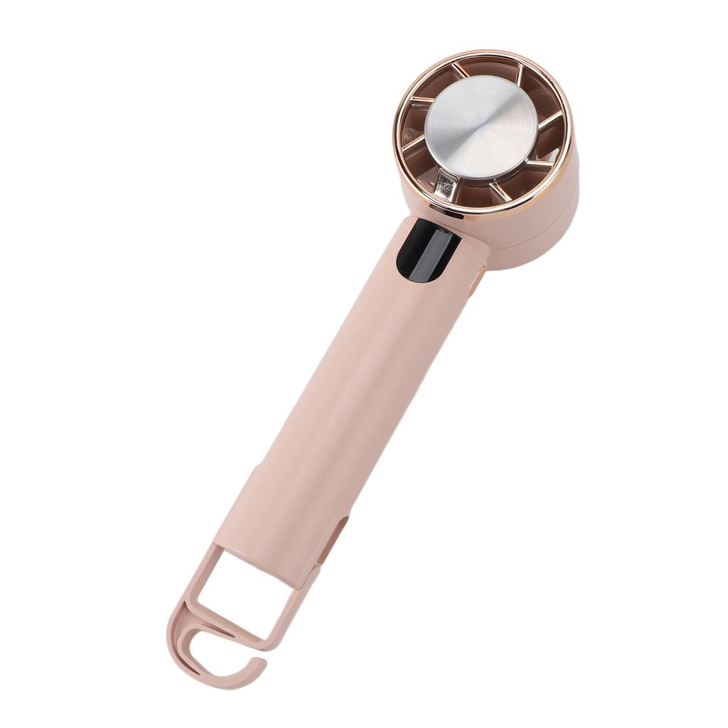 Mini Portable Fan Handheld Semiconductor Cooling Fan 3 Speed Small Desk Fan USB Rechargeable for