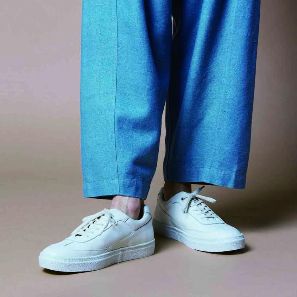 Oxford Flat M507MT Navy Cm [Madras] Men's 27.0