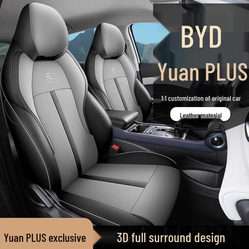 BYD Yuan Plus Car Seat Cover: All-Season, Breathable, Full Coverage
