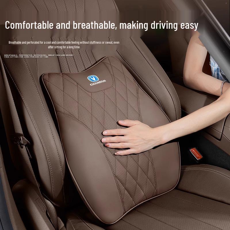Changan Car Headrest and Lumbar Support Pillow (CS75plus, EADO, CS35, CS55, UNI-T)
