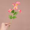 10pcs Coffee Shop Decorative Silk Pink Chamomile Simulated Flowers Home Decoration Artificial 5-Heads Daisy Branch Fake Flower