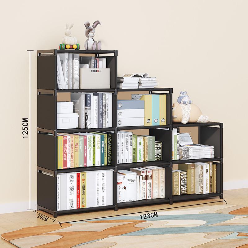 Многоярусный напольный детский книжный шкаф и настольный органайзер