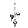   Stainless Steel   Interactive Bird Toy Puzzle for Large  s Cage Hanging Chew Toy  
