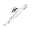 Flötenförmige Musikinstrument Broschen Pin Zubehör für Geschenksammlung(Gold)