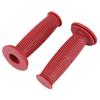 2 Stück 22mm TPU Motorrad Fahrrad Lenker Handgriffe Zubehör(rot)