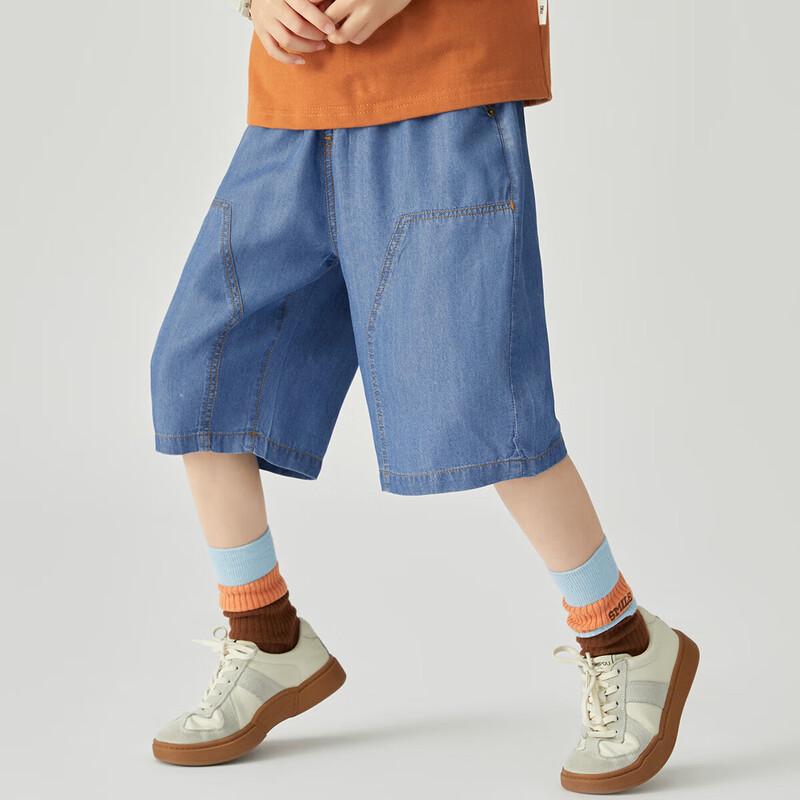 

Boy s Lightweight Tencel Denim Shorts 130