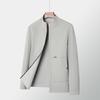 Men's Spring and Autumn Jacket Men's Casual Business Double-Sided High-end Jacket Stand-Up Collar Fashion Jacket