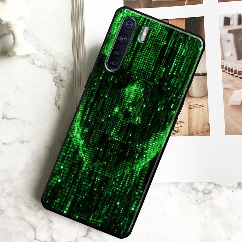Matrix Case For Oppo A18 A38 A58 A78 A98 A40 A60 A80 A16 A76 A96 A15 A17 A77 A74 A94 A54 A57S Cover