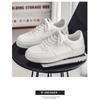 Pánska ležérna všestranná obuv Little White Shoes, čisto biela športová dosková obuv
