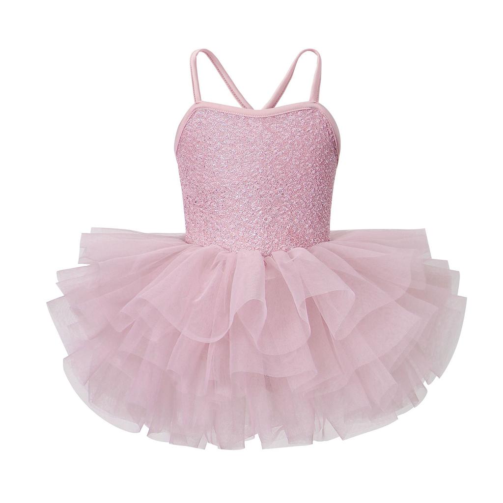 Baby Girls Ballet TuTu Dress 1-8 Years Fashion Professional Kids Dancing Party Dress Performance Costume Princess Wedding Dress