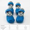 Waterproof Non-Slip Rubber Dog Shoes: Wear-Resistant, Warm, Anti-Drop Foot Protection for Bichon and Teddy Breeds.