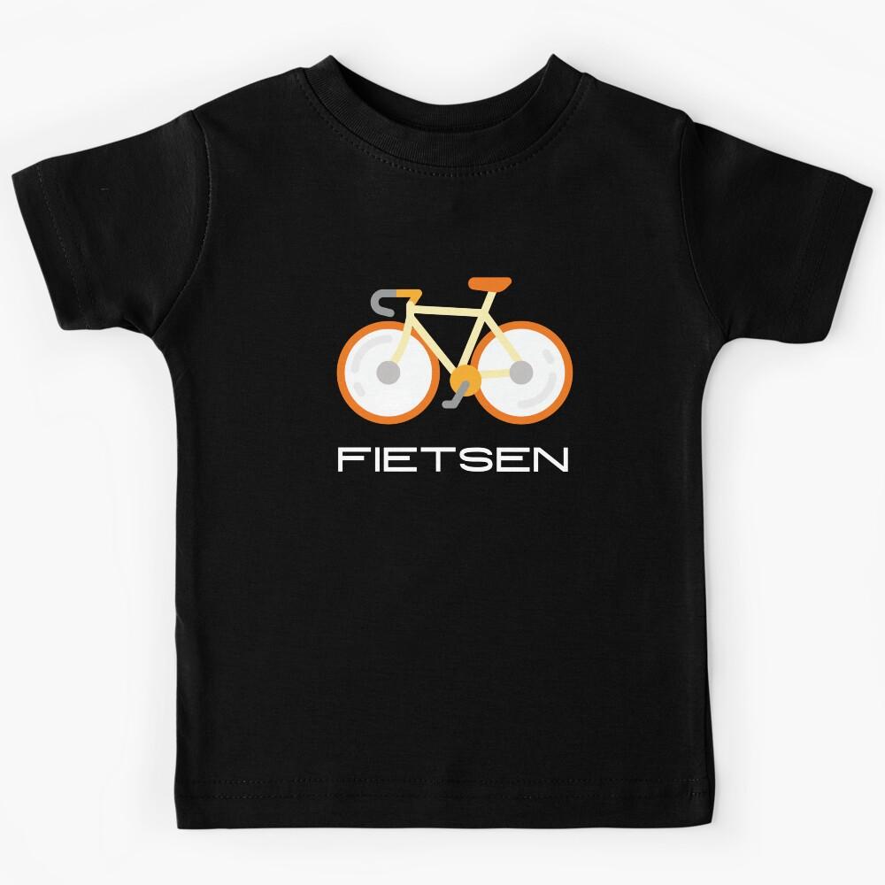 ORANGE BICYCLE - FIETSEN Kids T-Shirt 120