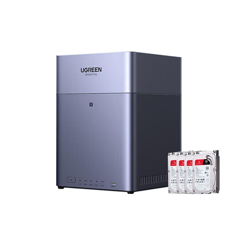UGREEN DH4300 Plus 4-Bay NAS with 32TB HDD