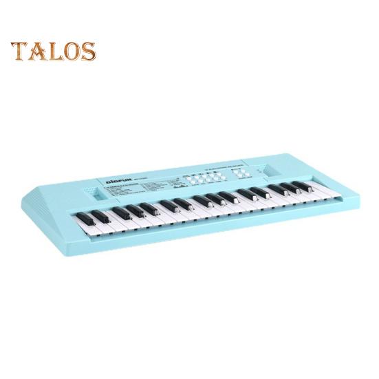 Kids Electronic Piano Keyboard Toy with Microphone 37 Keys Multi-function Musical Instrument Toy Toddlers Boys Girls USB Battery Powered Educational