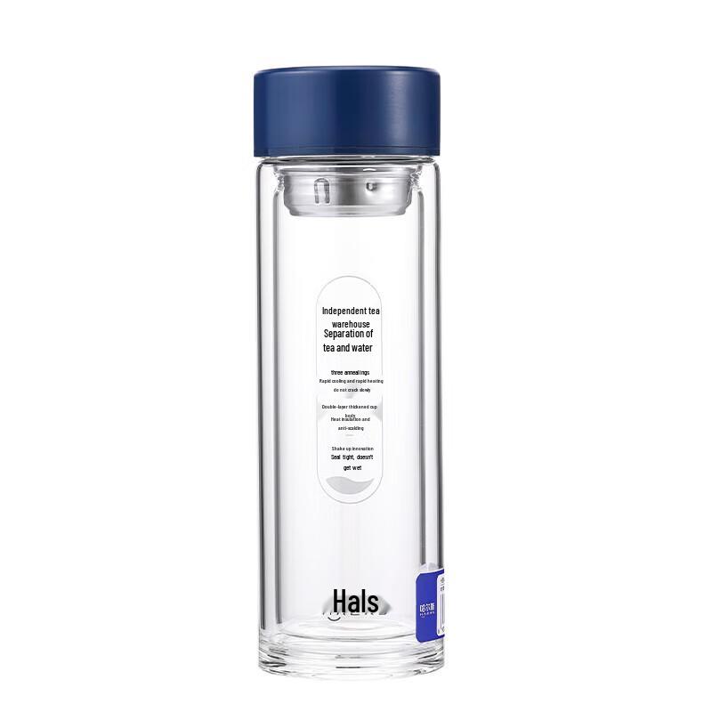 HAERS Ming Yun Double-Wall Borosilicate Glass Tea Cup