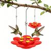 Window Bird Feeder Built-in Ant Moat Plastic Bird Feeder Outdoor Bird Feeder for Outdoor Garden Patio Backyard Tree Branch