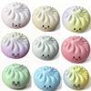 New Colorful Expressive Dumpling Squishy Toy With Steamer An Anxiety Relief Squeeze Toy For Stress Relieving Toys,Birthday Gifts