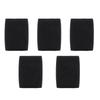 5PCS Pool Filter Sponge PU Sponge Black Reusable Washable Cylindrical Simming Pool Filter Foam for Pool Pump