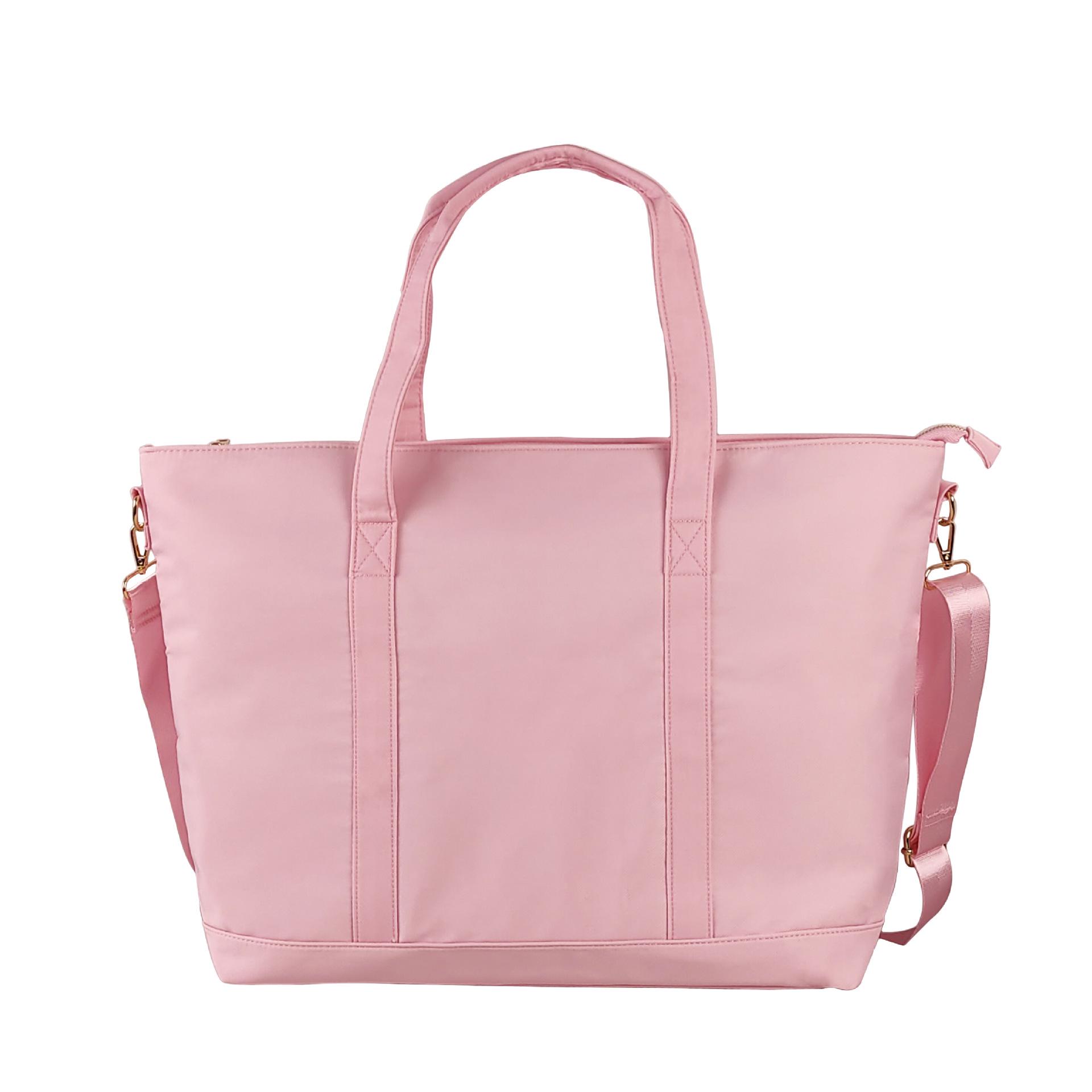 

Жіноча нейлонова сумка-тоут великої місткості - Водонепроникна, простий дизайн пастельних кольорів 44*30*10 cm