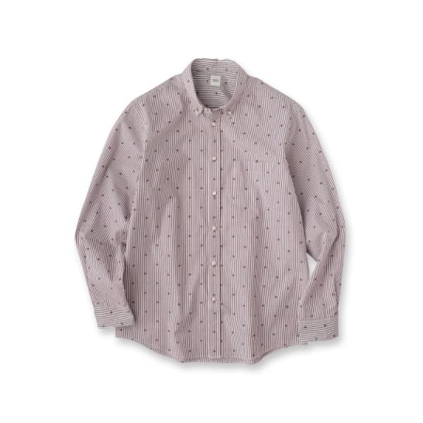 Pălărie Casual Takeo Kikuchi Motiv Jacquard Dungi Gri Cărbune Mărimea 03 07081504 Cămașă pentru Bărbați, Cămașă, (314) (L),