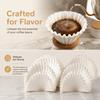9.65 x 4.33 Inch Basket Coffee Filters Replacement Coffee Filter Paper  Home Brewing